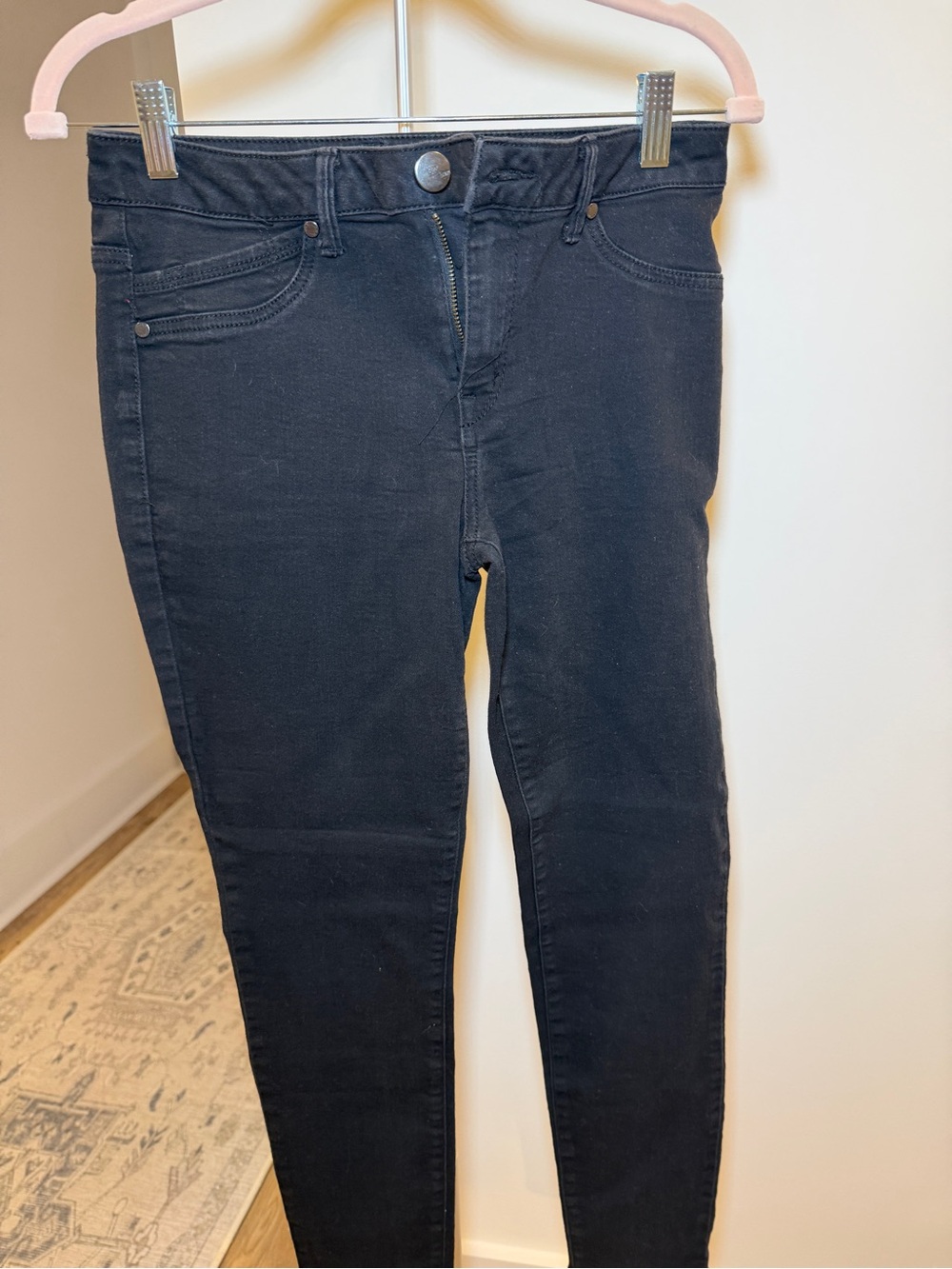 1822 Denim Women's Black Skinny Jeans